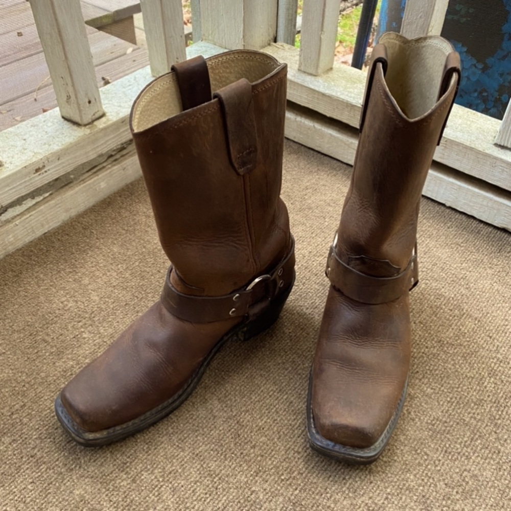 Durango Women’s Crossroads Gaucho Boots Brown Leather 8.5M